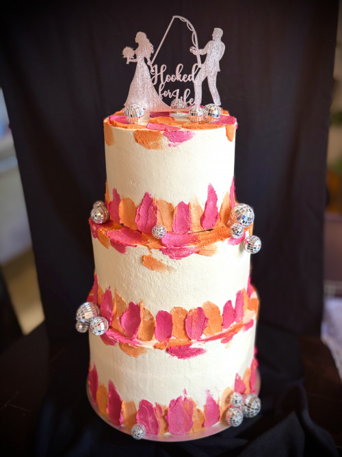 Colourful Wedding Cake