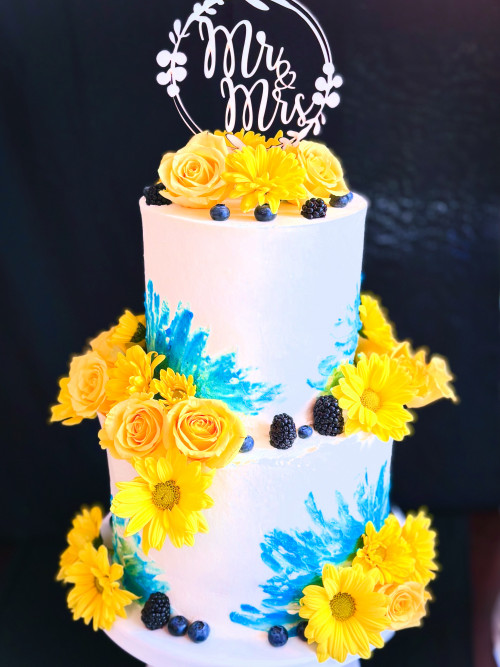 Yellow & Blue