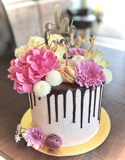Baby Flower Cake