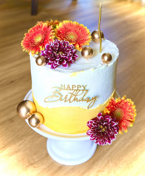 Mango-Ananas-Torte mit Kokos