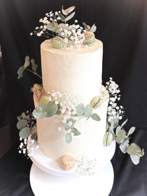 Greenery Hochzeitstorte