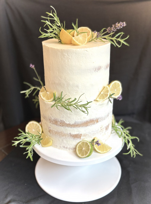 Mediterrane Hochzeitstorte