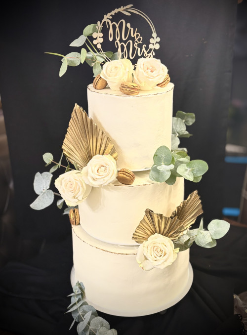 Elegante Hochzeitstorte