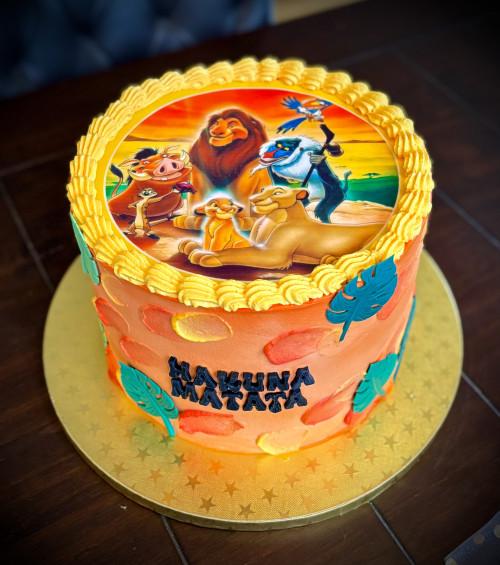 König-der-Löwen-Torte