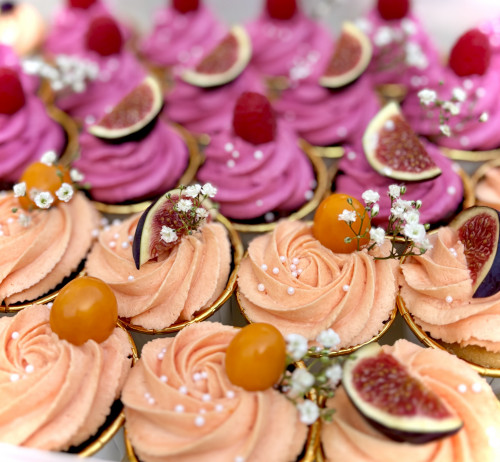Mango-Kokos-Cupcakes