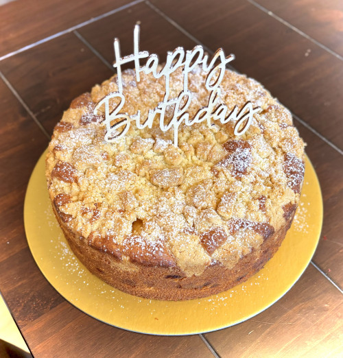 Klassischer Apfelkuchen mit Butterstreuseln