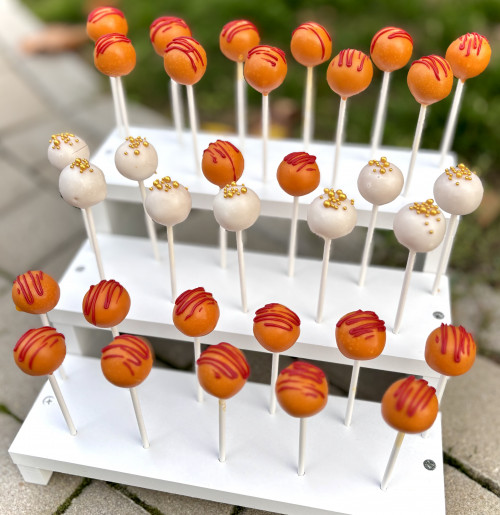 Orange Cake Pops