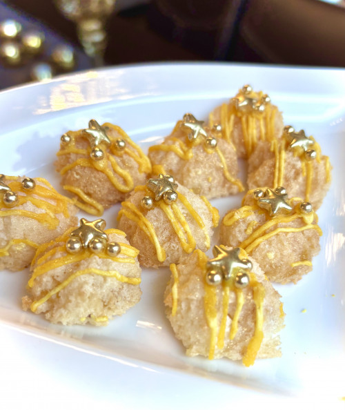 Piña-Colada-Makronen