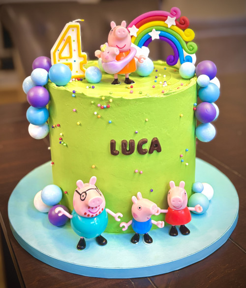 Peppa-Geburtstagstorte