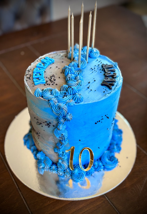 Geburtstagstorte für Zwillinge