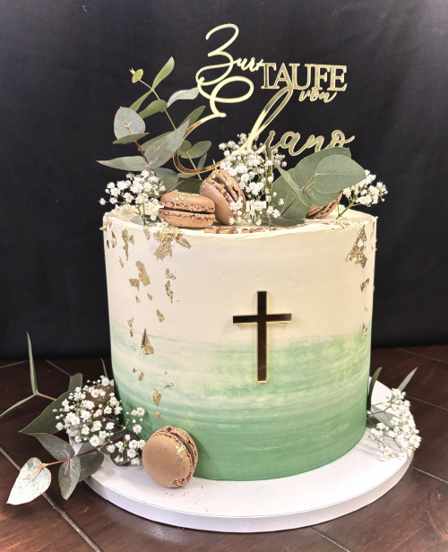 Greenery Tauftorte