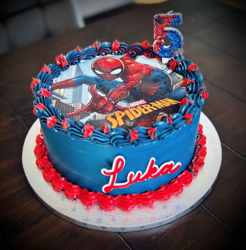 Superhelden-Torte