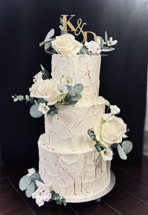 Elegante Hochzeitstorte