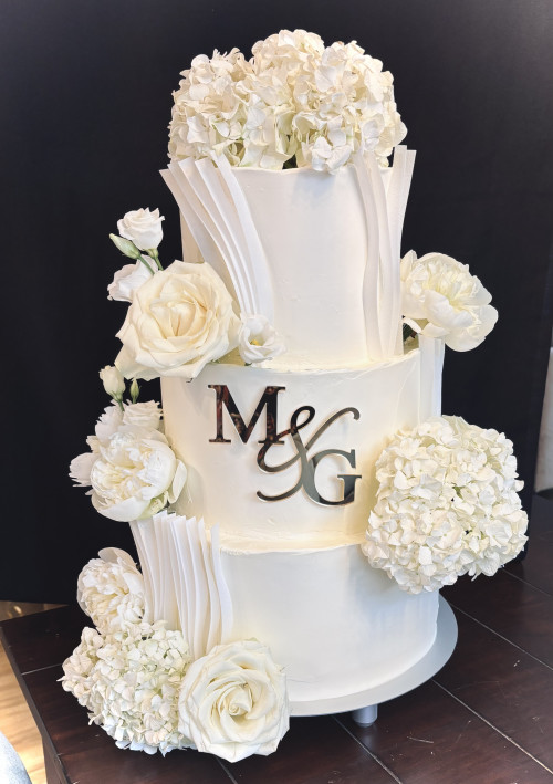 Waferpaper Wedding Cake