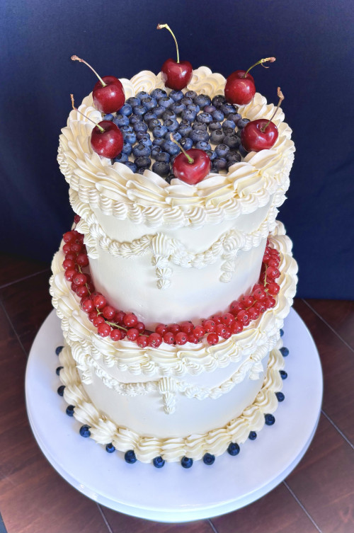 Vintage Wedding Cake