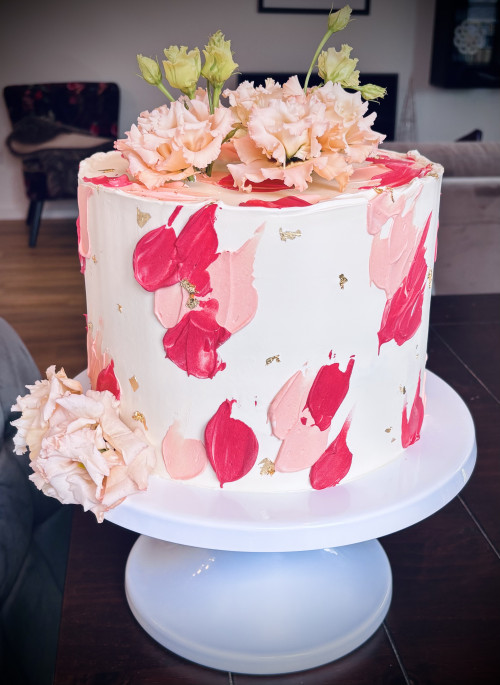 Colourful Wedding Cake