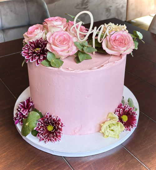 Greenery Baby-Torte